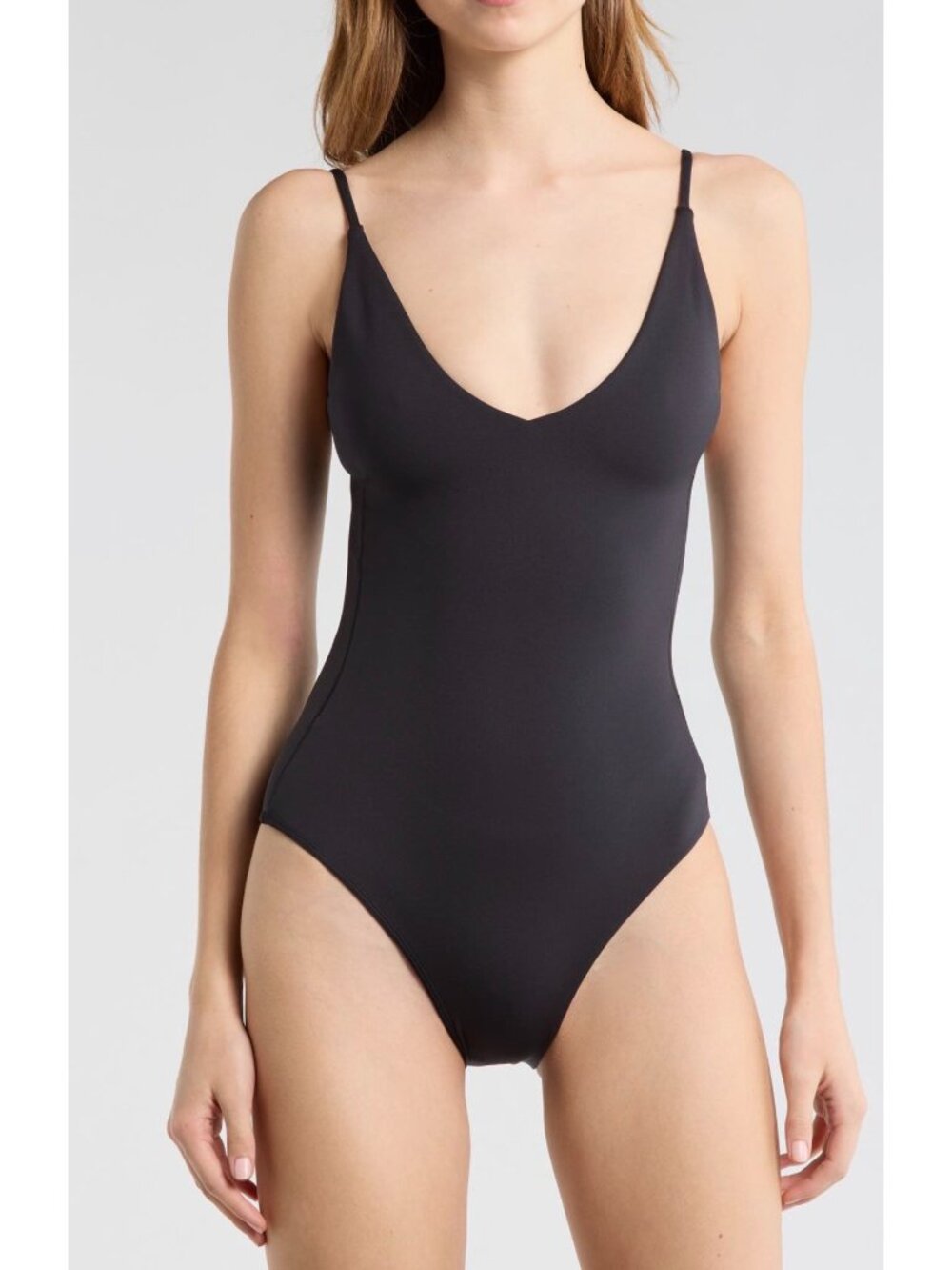Left on Friday Sunday black One-Piece Swimsuit size XS